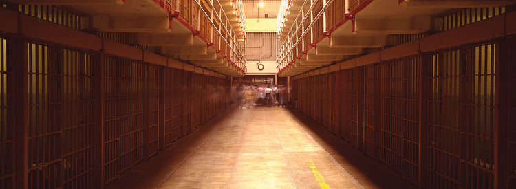 Bloque de celdas de Alcatraz Lienzo