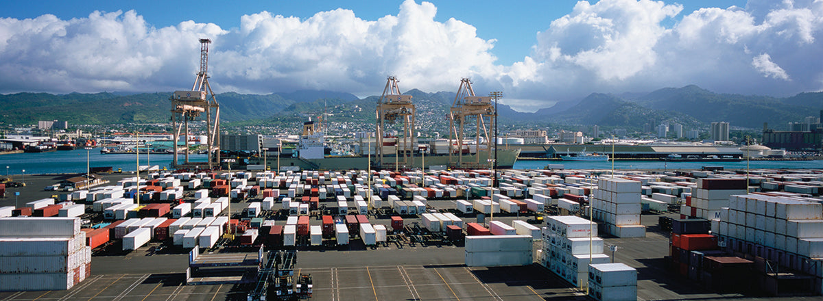 Honolulu Harbor Cranes