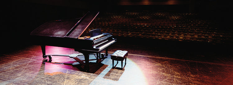 Piano en el escenario Lienzo