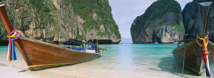 Longtail Boats Mahya Beach