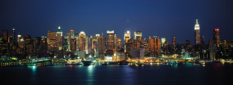 Frente al mar a lo largo de Manhattan Lienzo