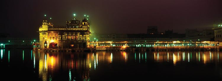 Punjab Temple at Night