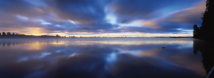 Río Vuoksi, Finlandia Lienzo