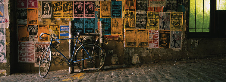 Callejón del poste Lienzo