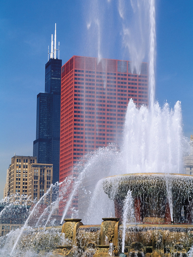Buckingham Fountain Spray