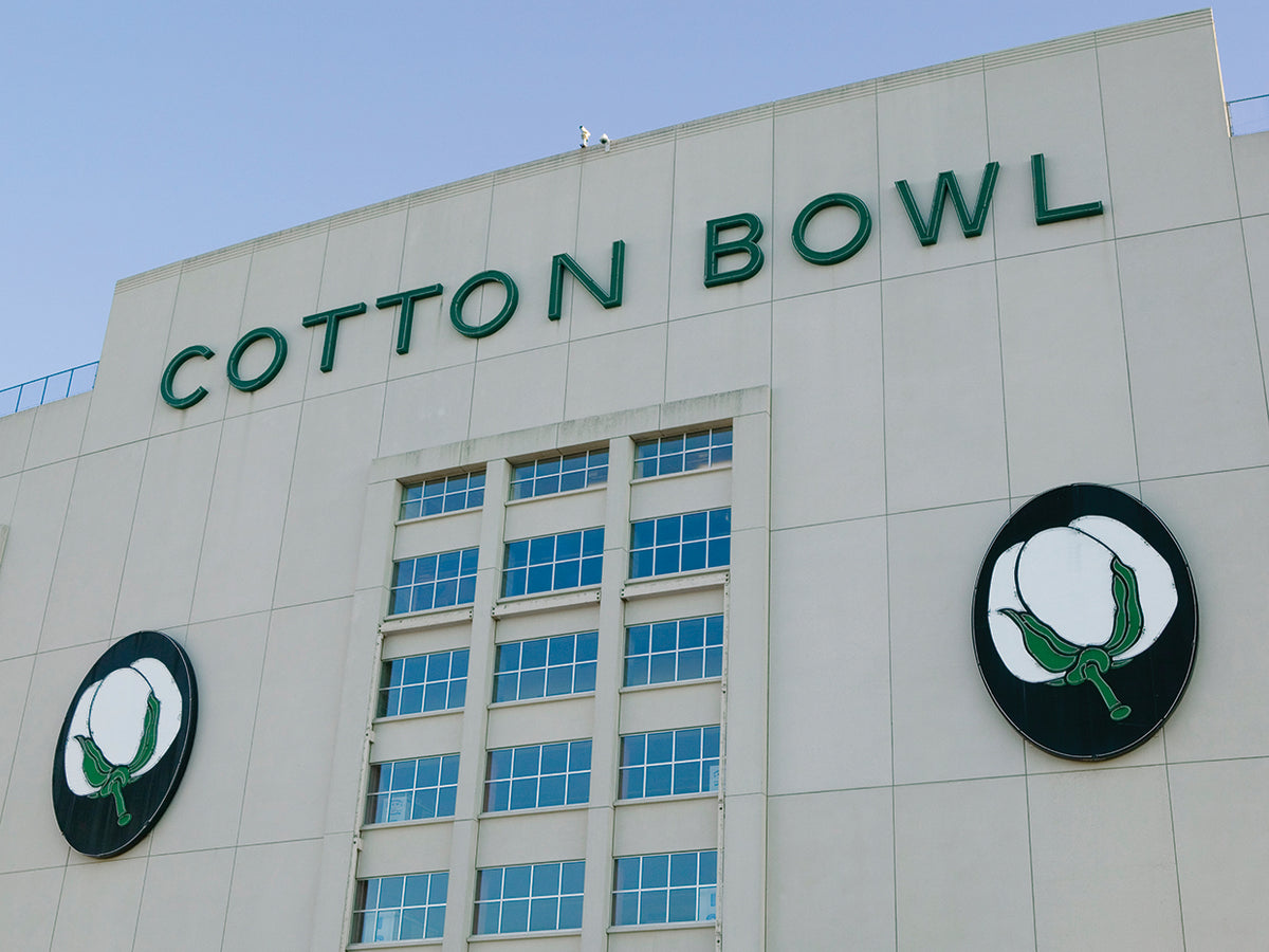 Cotton Bowl Stadium Sign