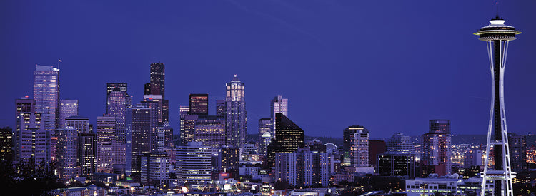 Noche sobre Seattle Lienzo