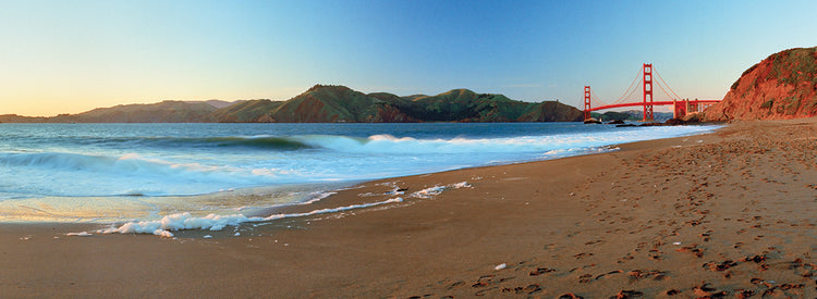 Beach at Golden Gate Bridge