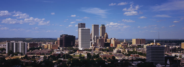 Horizonte de Tulsa Lienzo