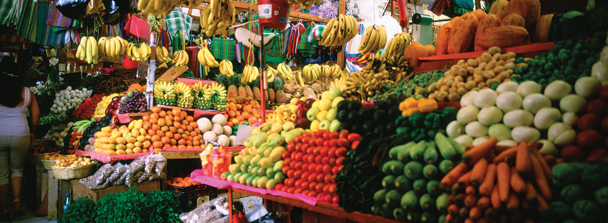 Market Stall in Mexico