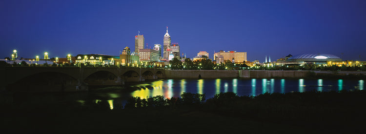 Indianapolis at Dusk