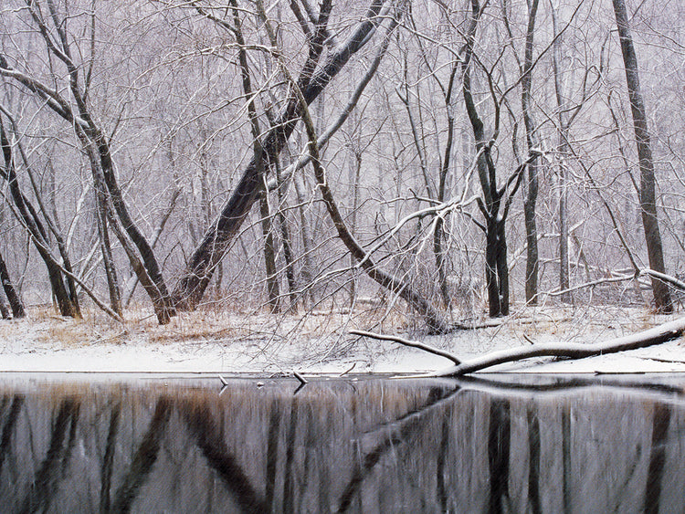Nieve en el río Lienzo