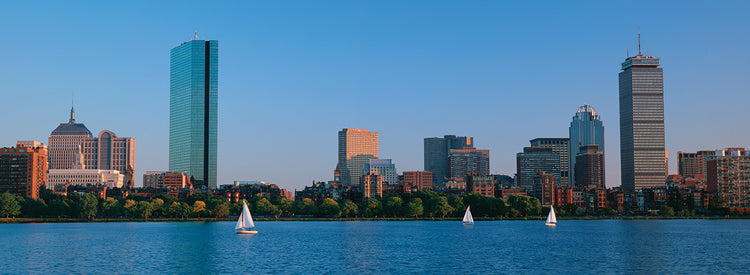 Back Bay, Boston Lienzo
