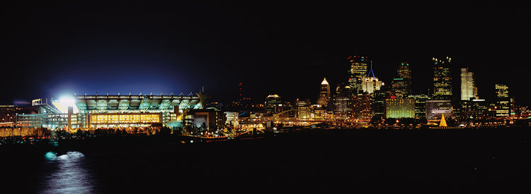 Three Rivers Stadium in Lights