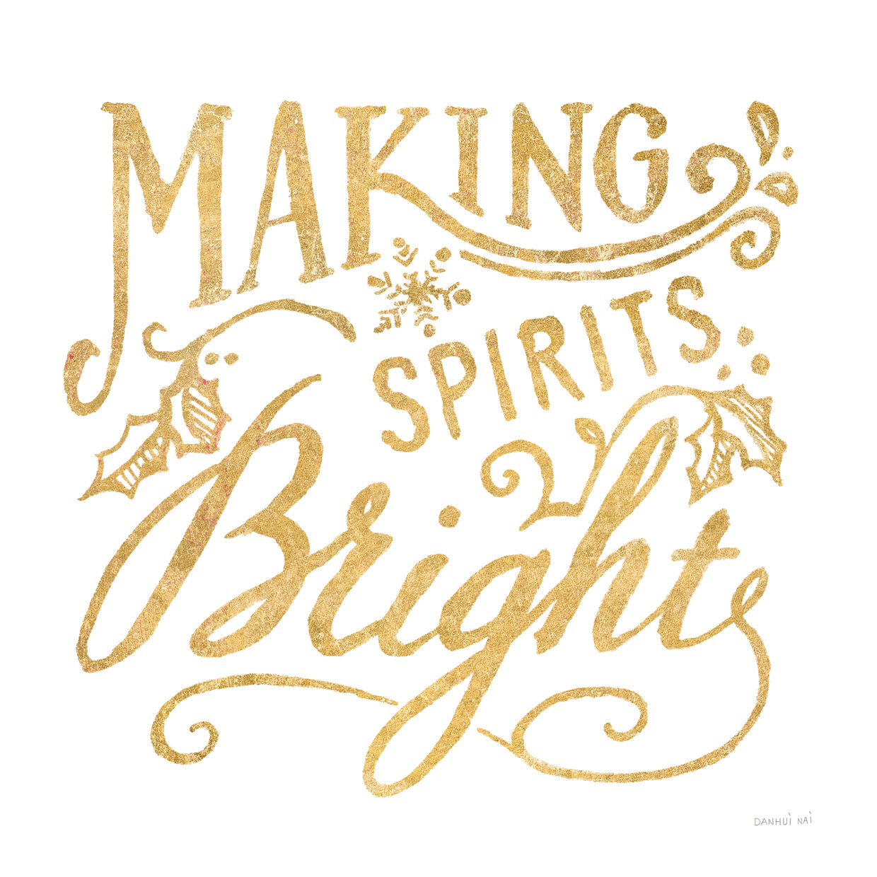 White and Bright Christmas I