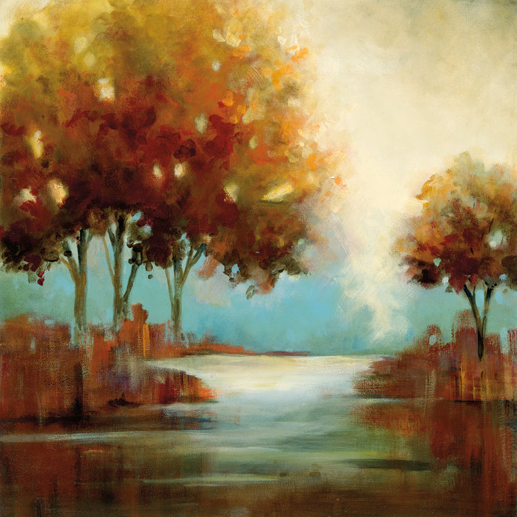 Río de otoño II Lienzo