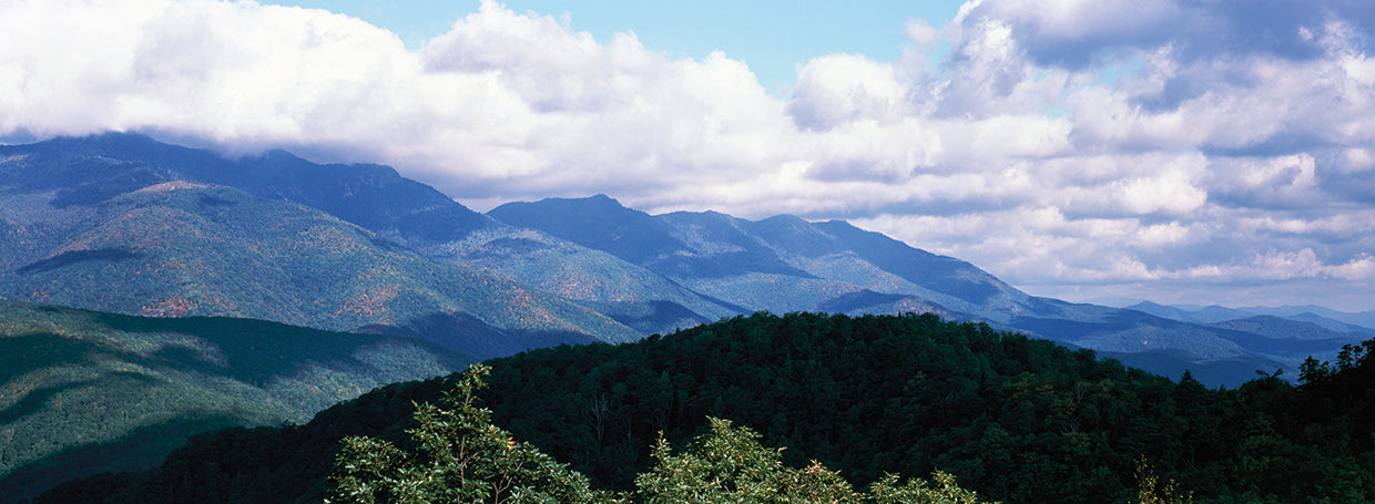 Montañas nubladas Blue Ridge Lienzo