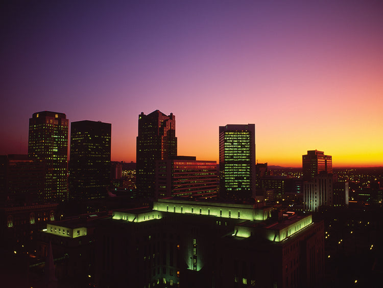 Downtown Birmingham at Dusk