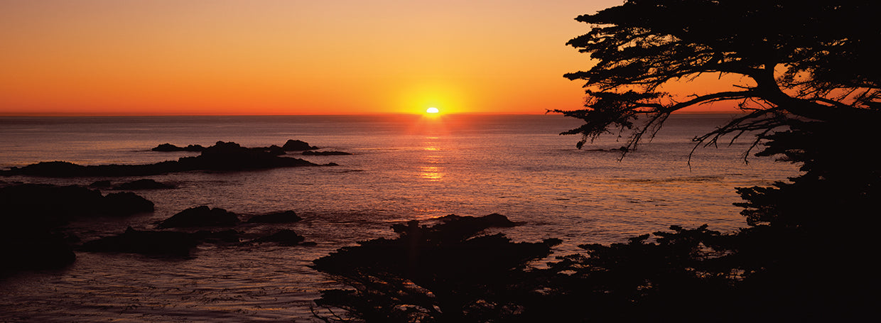 Sunset in Monterey County