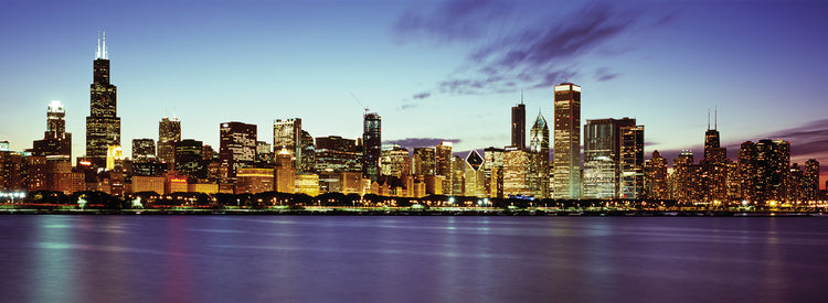 Waterfront Buildings, Lake Michigan