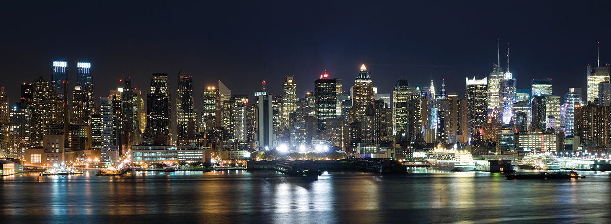 Manhattan Skyline at Night