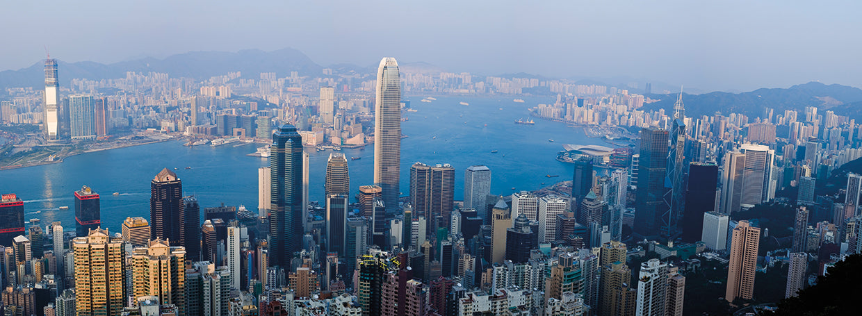 Rascacielos de Hong Kong Lienzo
