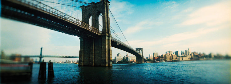 Al otro lado del puente de Brooklyn Lienzo