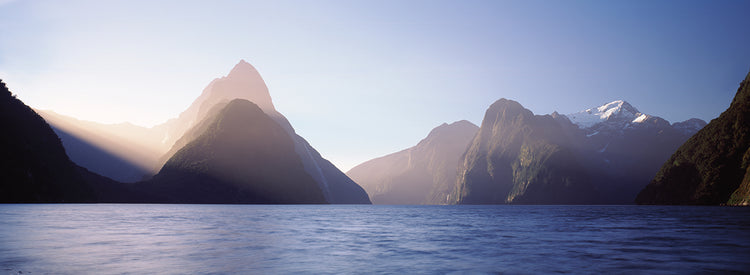 Mountains at Water's Edge