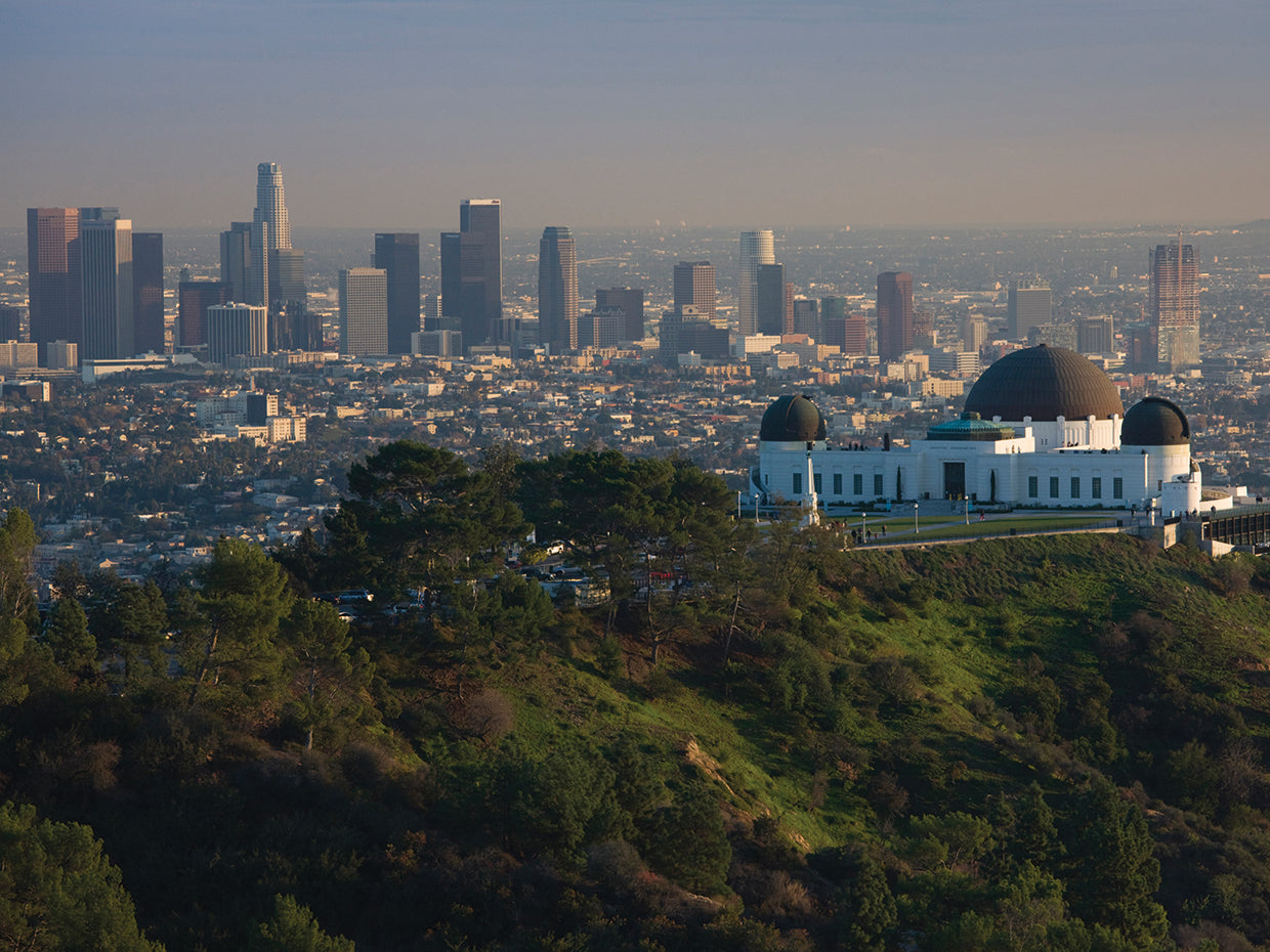 Observatorio del Parque Griffith Lienzo