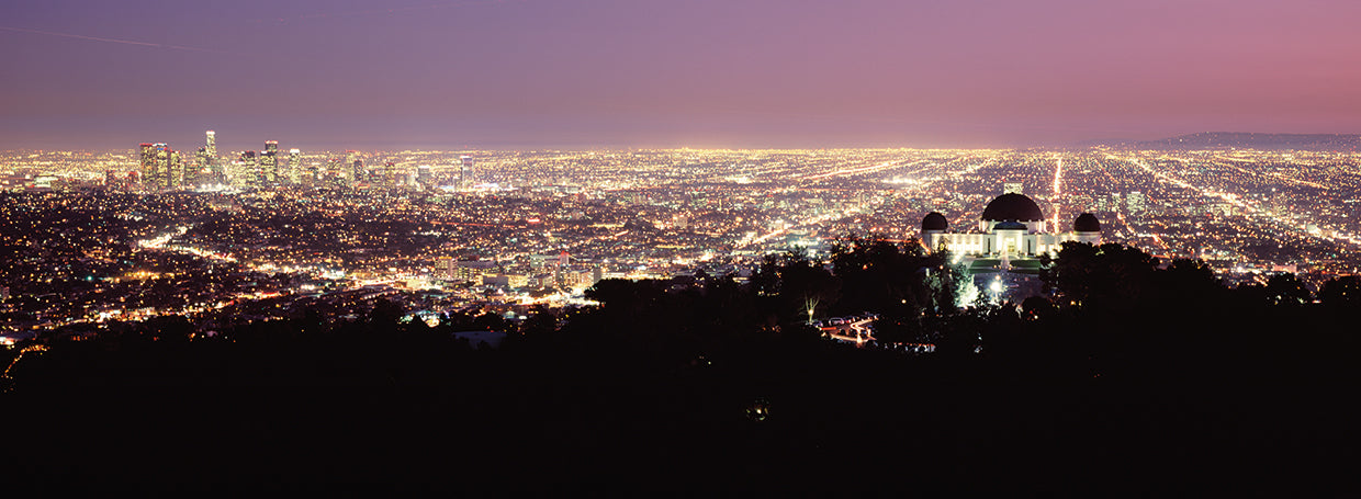 Vista aérea de Los Ángeles Lienzo