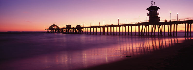 Muelle de Huntington Beach Lienzo