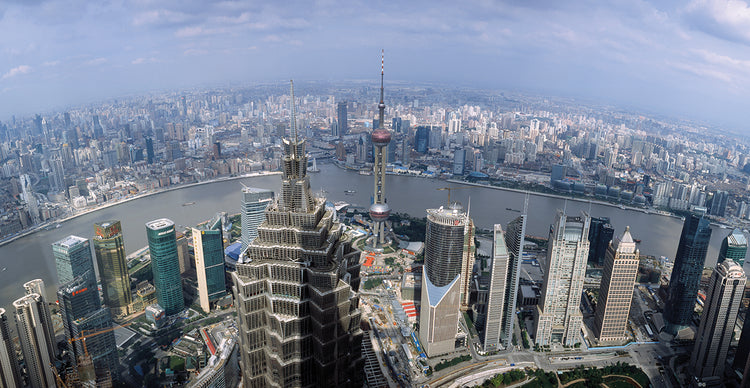 Torre Jin Mao Lienzo