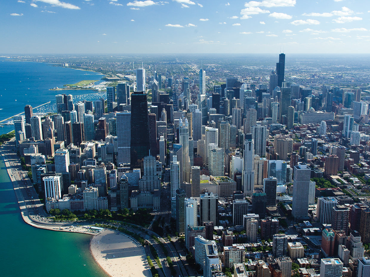 Chicago Loop desde arriba Lienzo
