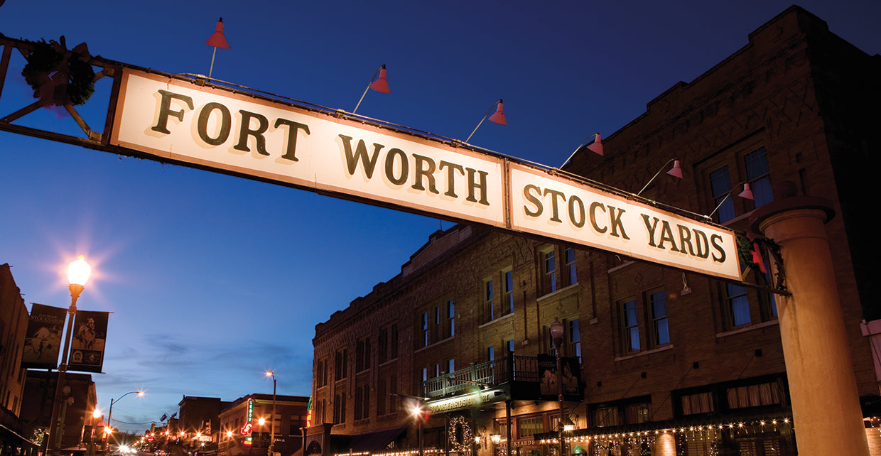 Fort Worth Stockyards Signboard