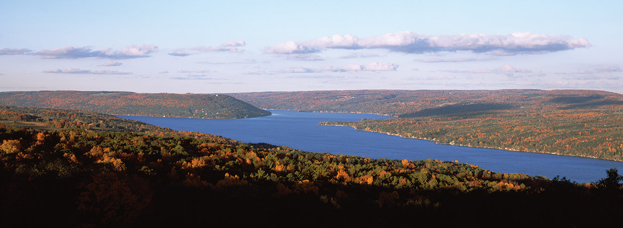 Lago Keuka desde arriba Lienzo