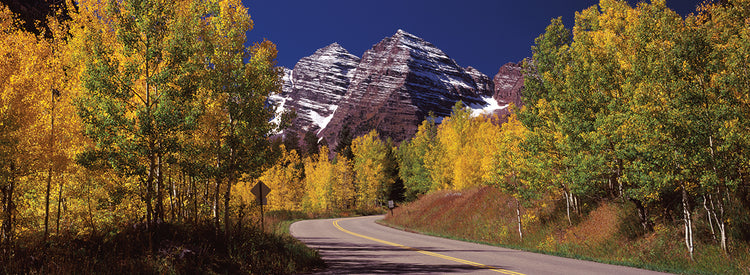 Passing Through Maroon Bells