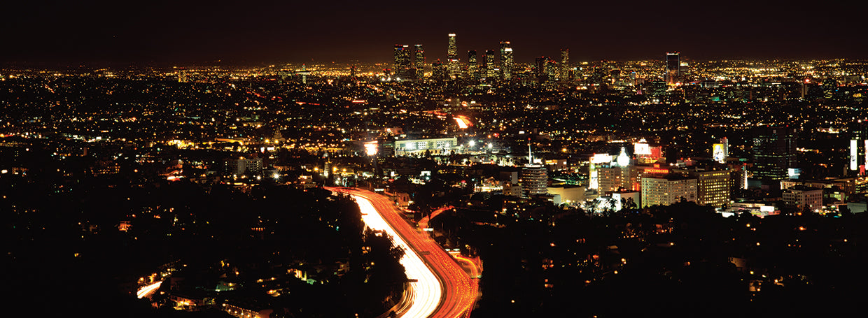 Hollywood en la noche Lienzo