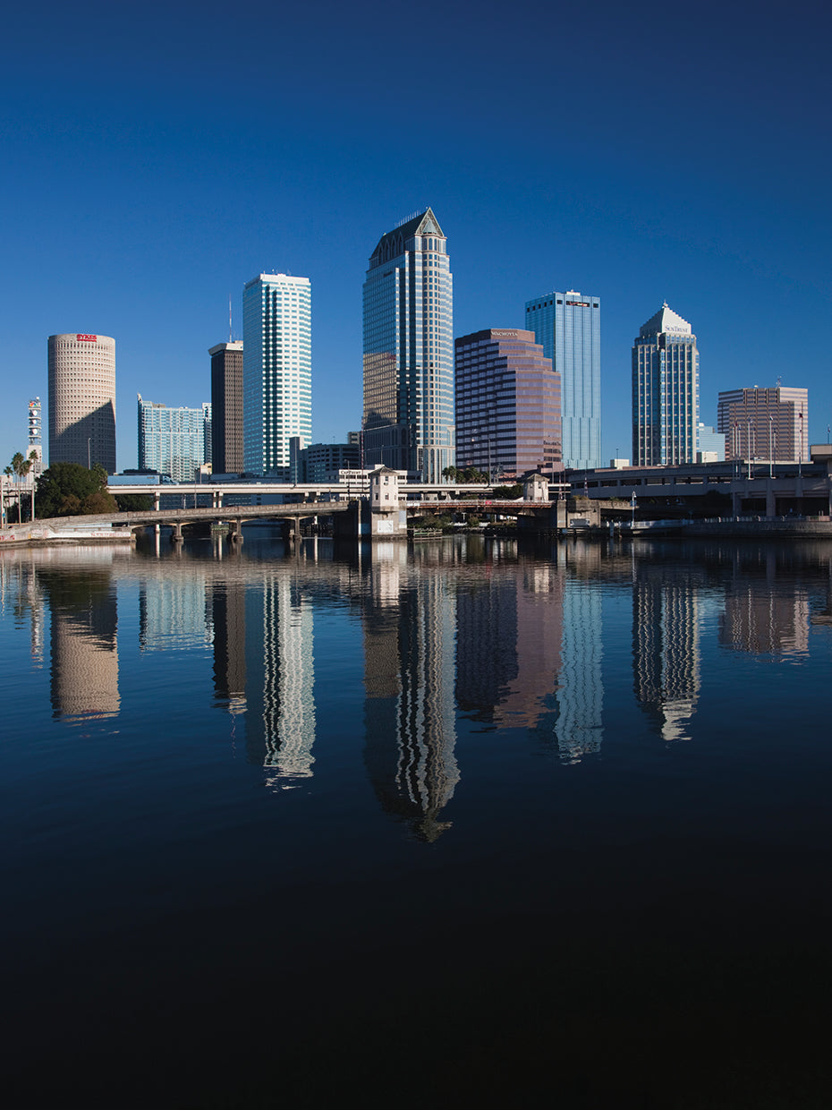 Rascacielos de Tampa Lienzo
