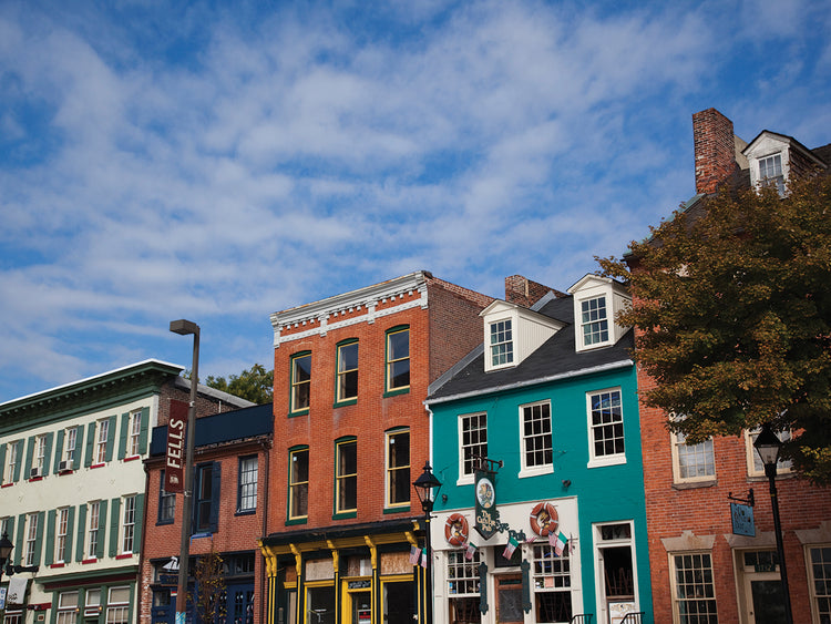 Colorful Fells Point, Baltimore