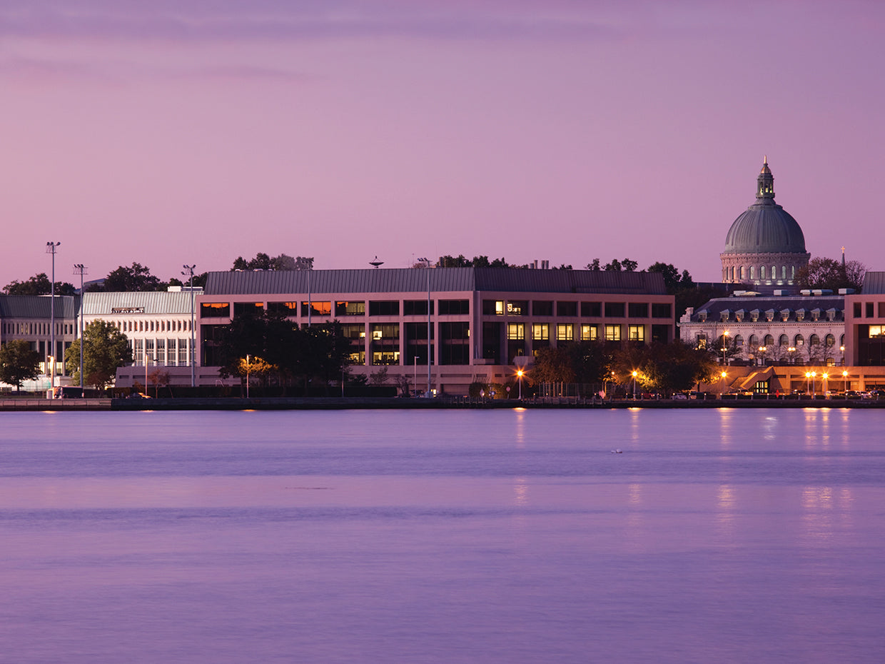 US Naval Academy at Dusk