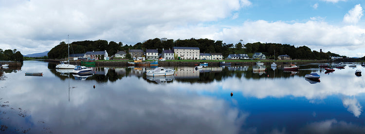 Reflejo nublado en Irlanda Lienzo