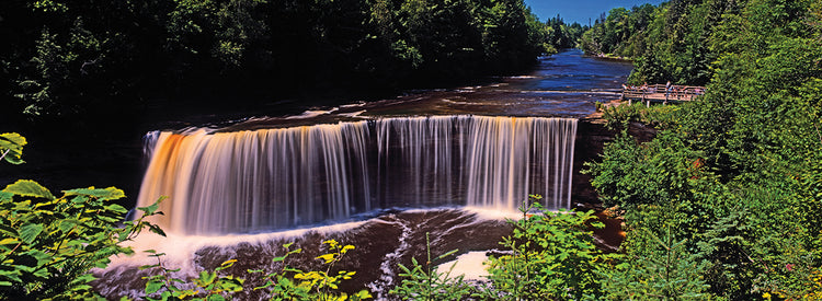 Waterfall in Tahquamenon Falls