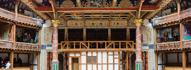 Interior del teatro Globe Lienzo