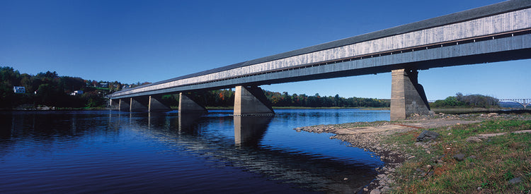 Puente Hartland en Canadá Lienzo