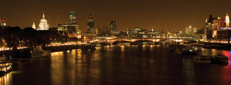 Río Támesis en Londres Lienzo