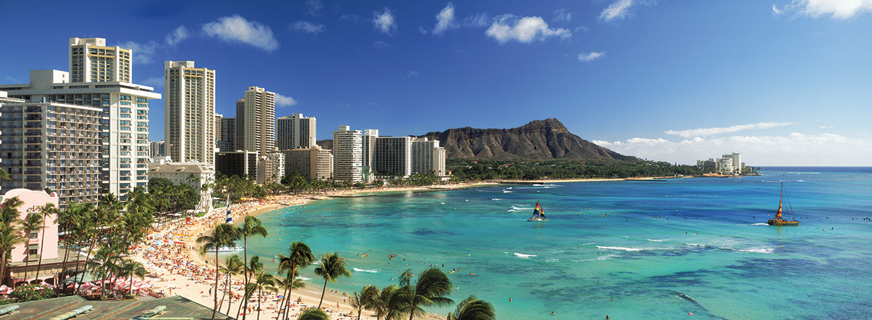 Costa a lo largo de Diamond Head Lienzo