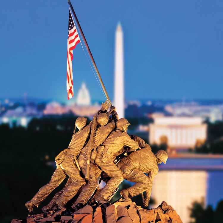 Iwo Jima Digital Composite