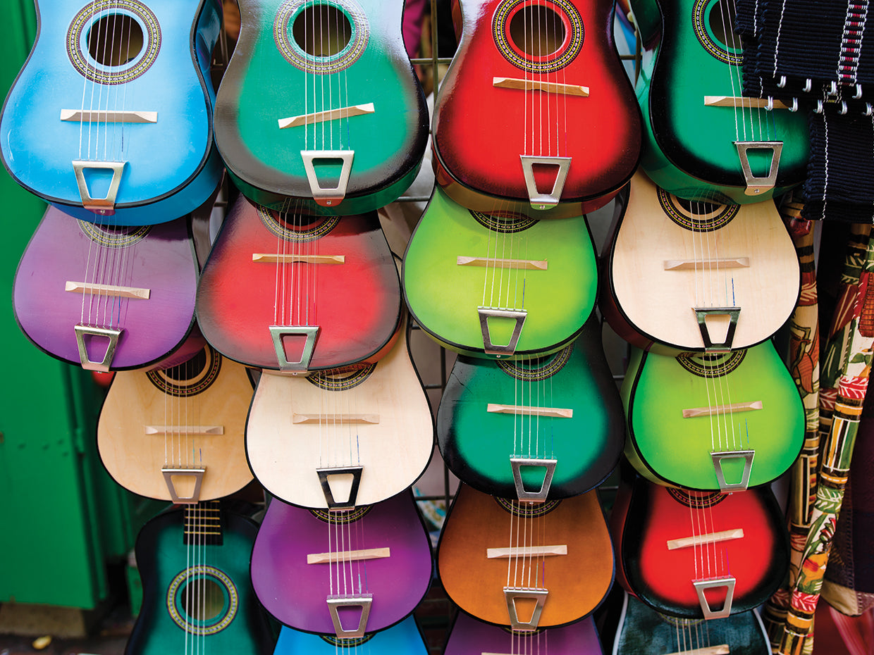 Guitars on Olvera Street