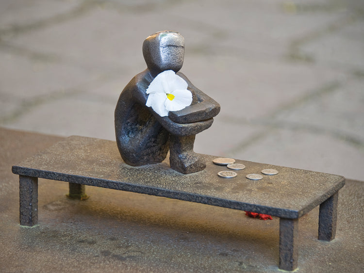 Estatua de Iron Boy Lienzo