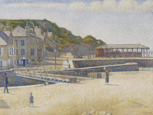 Port-En-Bessin (1888) Canvas Print